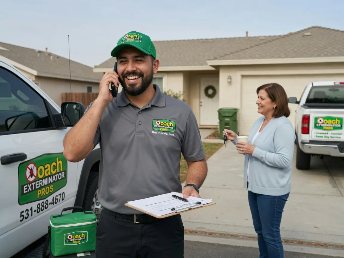 Pest Control Roach Exterminator Hannibal, OH FAQs